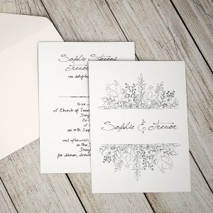 Harvest Bouquet wedding stationery collection