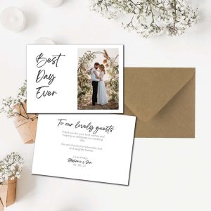 wedding Thank-you-card