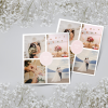 wedding thank you cards photo collage