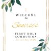 Communion/Confirmation Welcome Signs