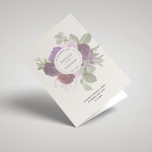 Lilac bouquet massbook cover