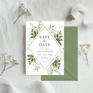 save the date wax seal