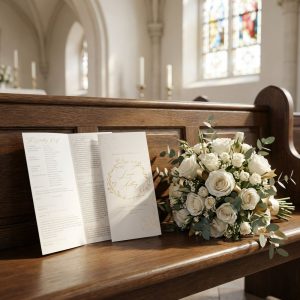 gold-vine-ceremony-trifolds