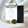 Ballymargarvey venue sketch wedding invite