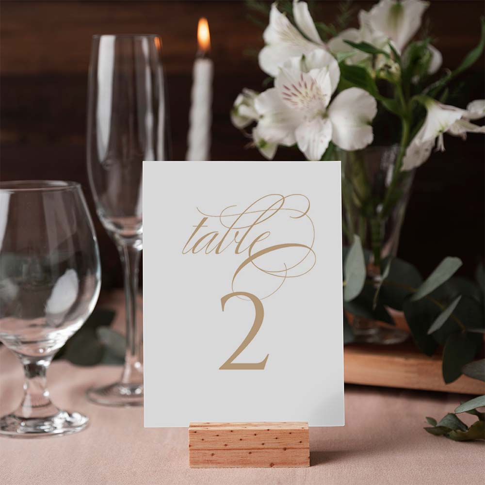 bellmont white table number
