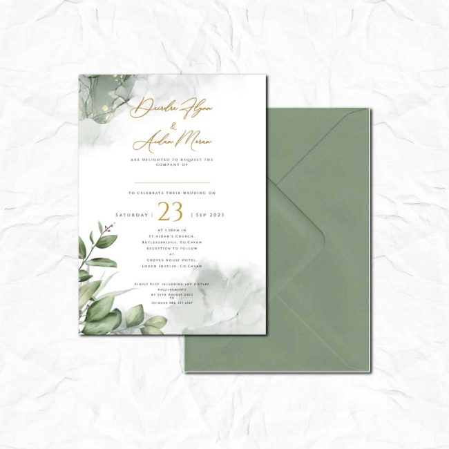 Wedding Invitations | Botanical - TheAisle.ie | Premium Wedding ...