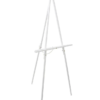 White wedding easel