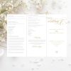 Bellmont-ceremony Trifold-white-gold