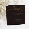 Bellmont massbook wedding black and gold