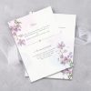 Lilac-letters-wedding-invitation-reverse