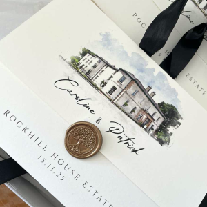 Landscape Watercolour Venue wax seal