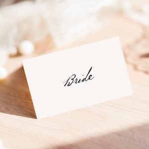 victorian wedding place cards