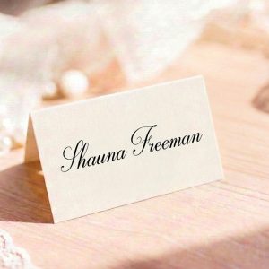 Manor Collection place card