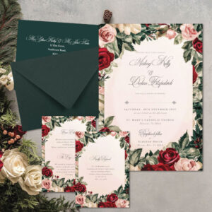 A-winter-wedding invitations