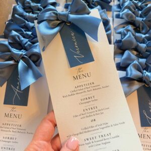 Vintage-blue-jasperware-wedding-menu-