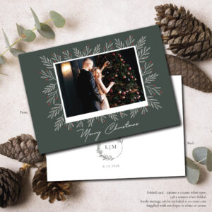 Christmas-wedding-thank-you-card-white-mistletoe